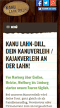 Mobile Screenshot of kanu-lahn-dill.de